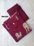VARTICAN SILK CO-ORD SET -RK485
