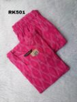 IKKAT COTTON KURTI SET -RK501