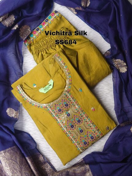 VICHITRA SILK SALWAR SET -SS684