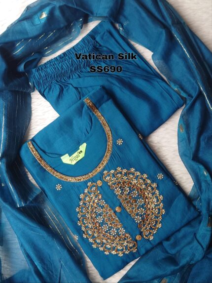 VICHITRA SILK SALWAR SET -SS690