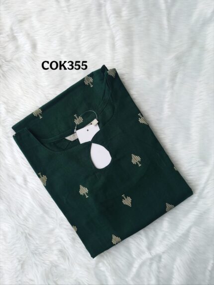 Premium Cotton Kurti-COK355