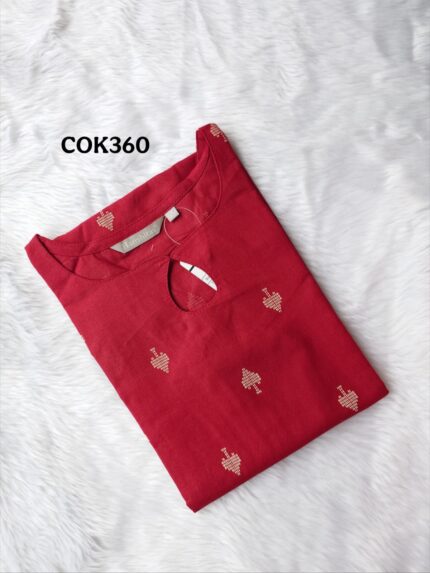 Premium Cotton Kurti-COK360