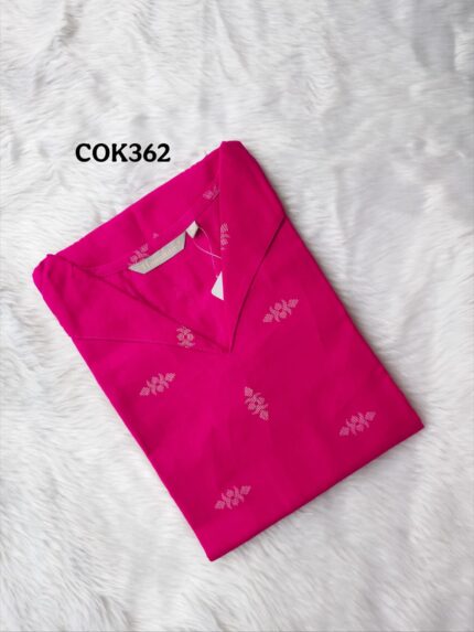 Premium Cotton Kurti-COK362