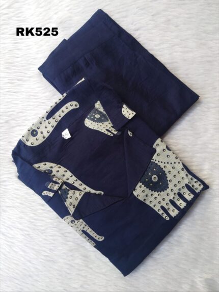VATICAN SILK CO-ORD SET -RK525