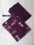 VATICAN SILK CO-ORD SET-RK538