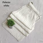 IMPORTED PALAZOO-WHITE