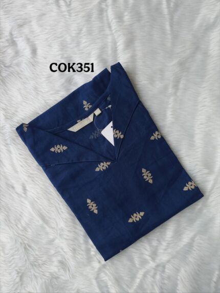 Premium Cotton Kurti-COK351