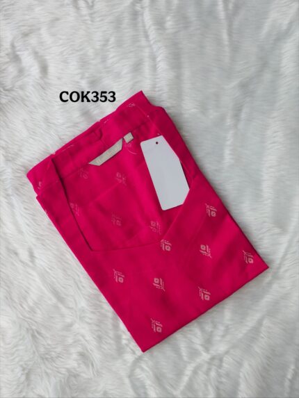 Premium Cotton Kurti-COK353