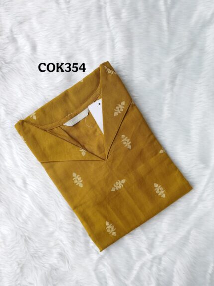 Premium Cotton Kurti-COK354