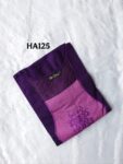 HANDLOOM RAW SILK KURTI -HA125
