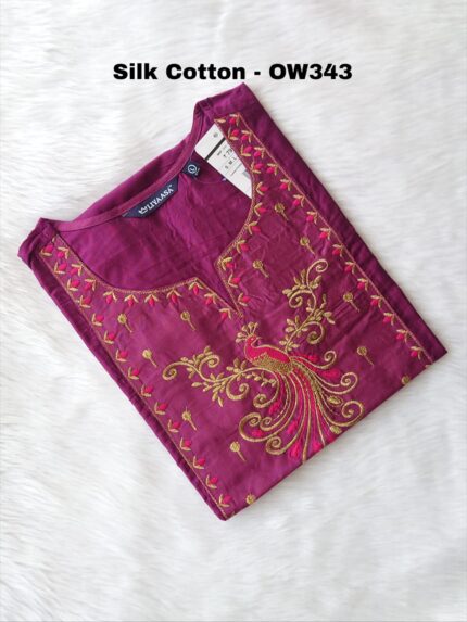 OFFICE WEAR KURTI-OW343