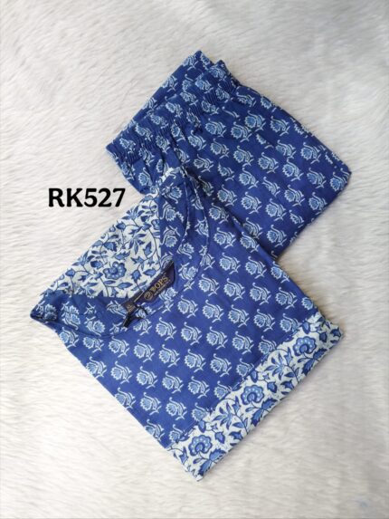 INDIGO PRINTS CO-ORD SET -RK527