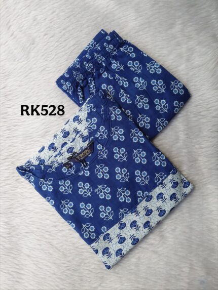 INDIGO PRINTS CO-ORD SET -RK528