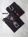 CAMBRIC COTTON KURTI SET-RK532