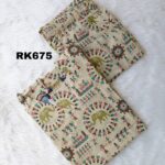 Warli print Cotton kurti set -RK675