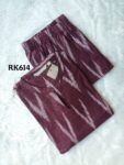IKKAT COTTON KURTI SET -RK614
