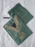GADWAL SILK CO-ORD SET-RK621