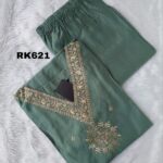 GADWAL SILK CO-ORD SET-RK621