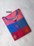 HANDLOOM RAW SILK KURTI -HA80