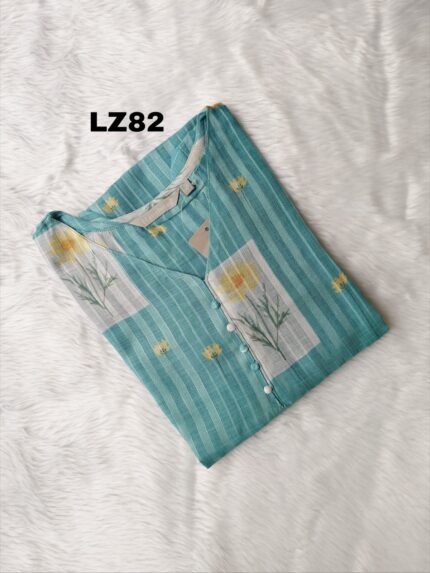 LINEN COTTON KURTI -LZ82
