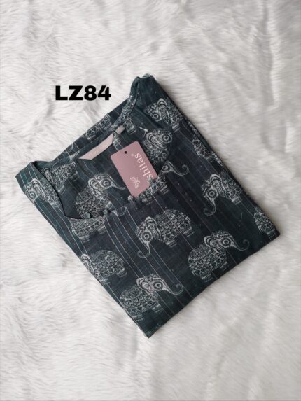 LINEN COTTON KURTI -LZ84