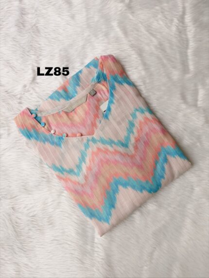 LINEN COTTON KURTI -LZ85