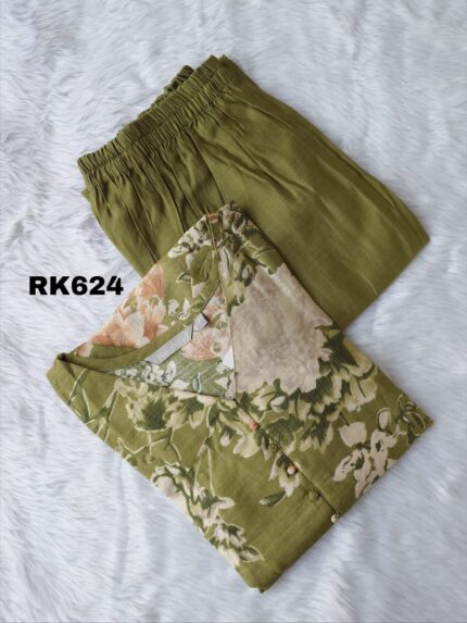 VATICAN SILK KURTI SET -RK624