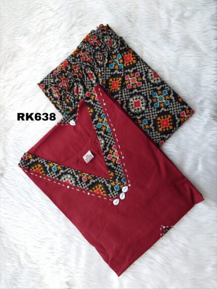 Dabu Cotton Coordset-RK638