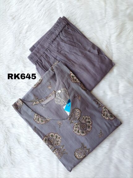 VATICAN SILK CO-ORD SET-RK645