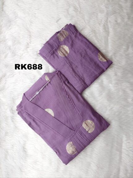 VATICAN SILK COORD SET-RK688