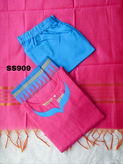 Premium Handloom Silk salwar set -SS909