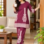 RAYON SHORT COORDSET-RK874