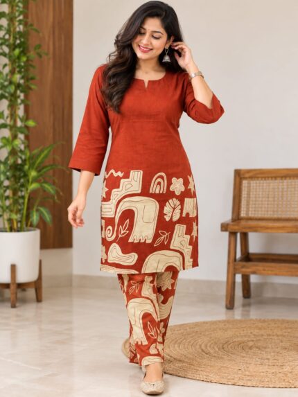 RAYON SHORT COORDSET-RK880