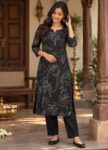 PREMIUM BERLIN SILK KURTI SET -RK852