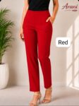 KURTI PANT-RED