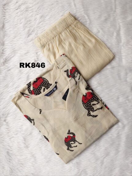 PREMIUM BERLIN SILK KURTI SET -RK846