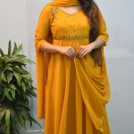 GEORGETTE A-LINE ANARKALI MAXI WITH DUPPATTA
