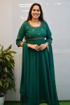 GEORGETTE A-LINE ANARKALI MAXI WITH DUPPATTA