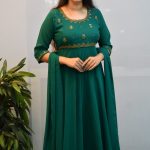 GEORGETTE A-LINE ANARKALI MAXI WITH DUPPATTA