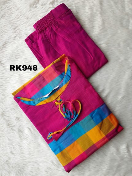 MADRAS CHECKS A-LINE CO-ORD SET-RK948
