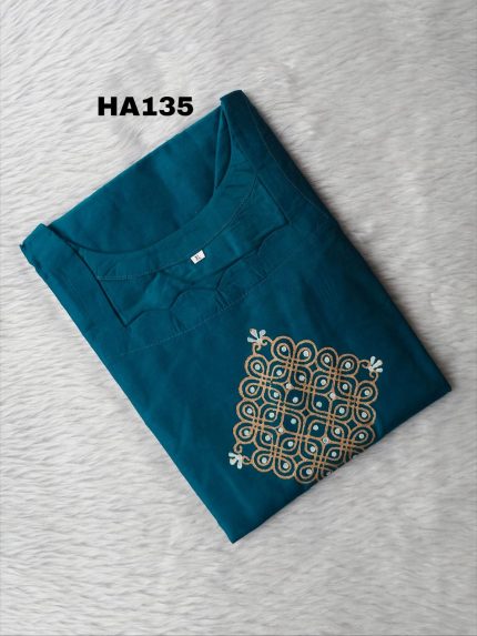 SAFFORN SILK KURTI -HA135