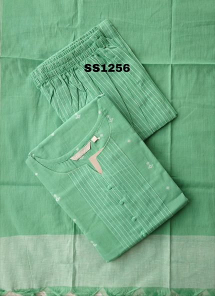 HANDLOOM COTTON SALWAR SET-SS1256