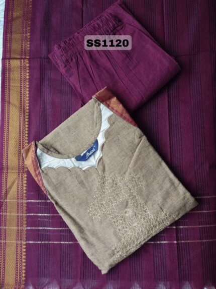 Mangalagiri cotton Salwar set -SS1120