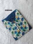 Cotton Kurti with Hakoba Patch Work -COK482