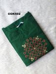 SAFFORN SILK KURTI -COK492