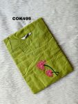 SAFFORN SILK KURTI -COK495