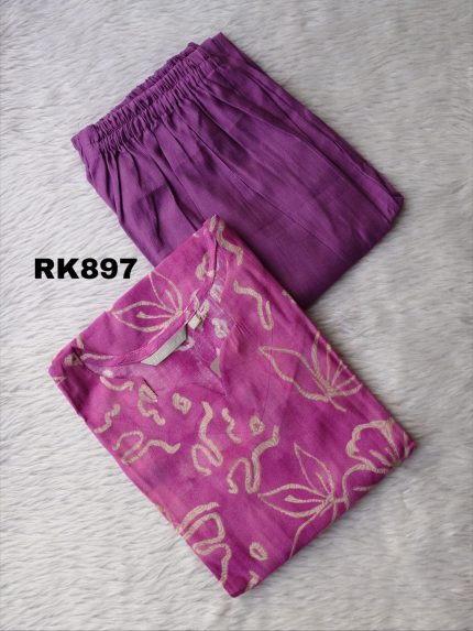 VATICAN SILK KURTI SET -RK897