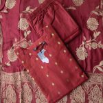 DOUBLE-SHADED SHINING SILK COTTON SALWAR SET -SS1288